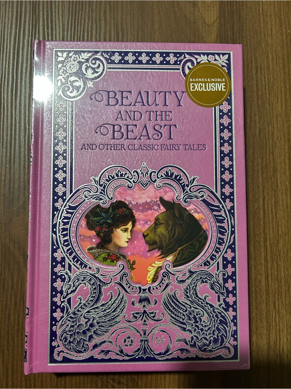 Beauty and the Beast and other Classic Fairy Tales - Pink Hardcover NWT